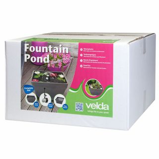 Velda-Fountain-Pond-Mini-Bassin-Carré-avec-Fontaine-55-x-55-x-32-cm