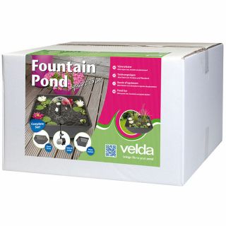 Velda-Fountain-Pond-Mini-Bassin-Carré-avec-Fontaine-75-x-75-x-35-cm