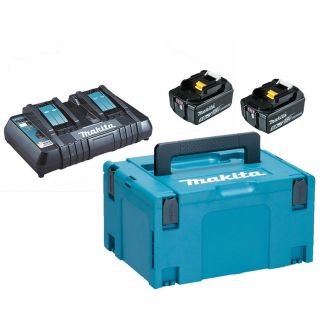 makita-powerpack-18V-Li-Ion-avec-deux-batteries-et-chargeur-rapide-duo