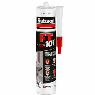 Rubson-Mastic-Polymère-Supérieur-FT101-280 ml-blanc-Jointe-et-Colle
