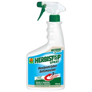 compo-mosbestrijder-herbistop-tuinonderhoud-wegen-terrassen-oprit-pad-gebruiksklaar-spray-750-ml