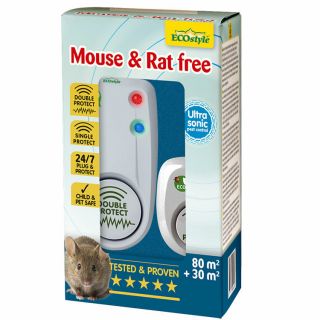 Répulsifs-Ultrason-Souris-&-Rats-ECOstyle-Mouse-&-Rat-Free-Duo-80-+-30-kit-deux-prises-à-ultrasons-éloigner-souris-rats
