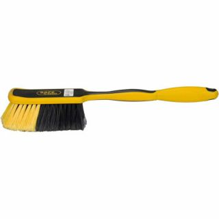 zachte-handborstel-met-lang-handvat-40-cm-safe-brush-geel-zwart