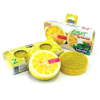 design-schuursponsjes-lemon-fruit-sponge-2-stuks
