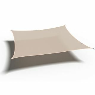 Sun-Shade-Coolfit-schaduwdoek-vierkant-5x5-m-Ecru-Wit-beige