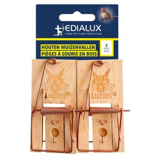 houten-muizenval-edialux-2-stuks-muizen-bestrijden