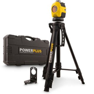 Powerplus-Niveau-laser-auto-nivellement-avec-trépied