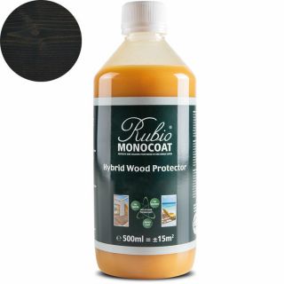 Rubio-Monocoat-Hybrid-Wood-Protector-Couleur-Charcoal-Coloration-Protection-Bois-Extérieur-500ml