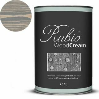 Rubio-WoodCream-Aged-#4-Teinte-Grise-Protection-Bois-Extérieur-1L-Protection-Grisante-Bois-Aspect-Vieilli-Hydrofuge