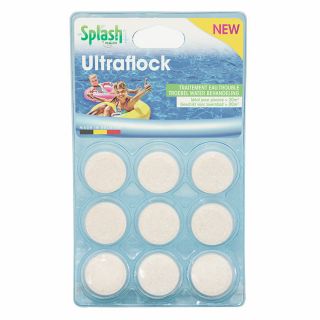 Splash-Ultraflock-tabletten-troebel-water-behandeling-vlokmiddel-voor-helder-zwembadwater