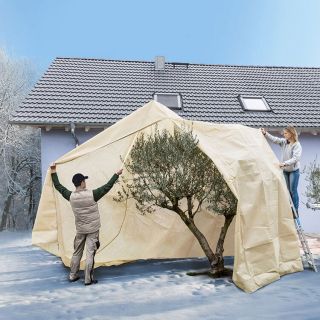 Housse de protection contre le gel pour racines de palmier d'hiver, anti-gel,  marron, sac de protection pour branches et poteaux : : Terrasse et  Jardin