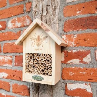 Nichoir-pour-abeilles-dessin-suspension-murale-insecte-maison