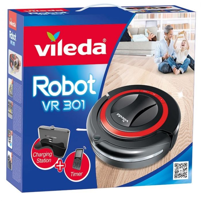 Gesprekelijk importeren Dinkarville Vileda Robot Stofzuiger VR301 | MarketOnWeb