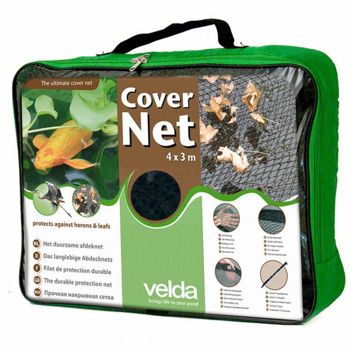 Velda Filet pour bassin VT 2 x 3 m Filet de protection pour étang de jardin 