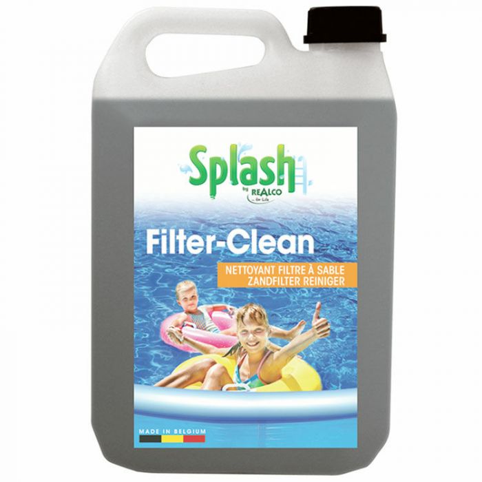 Splash Filter-Clean 5 L - Nettoyant Filtre à Sable Piscine