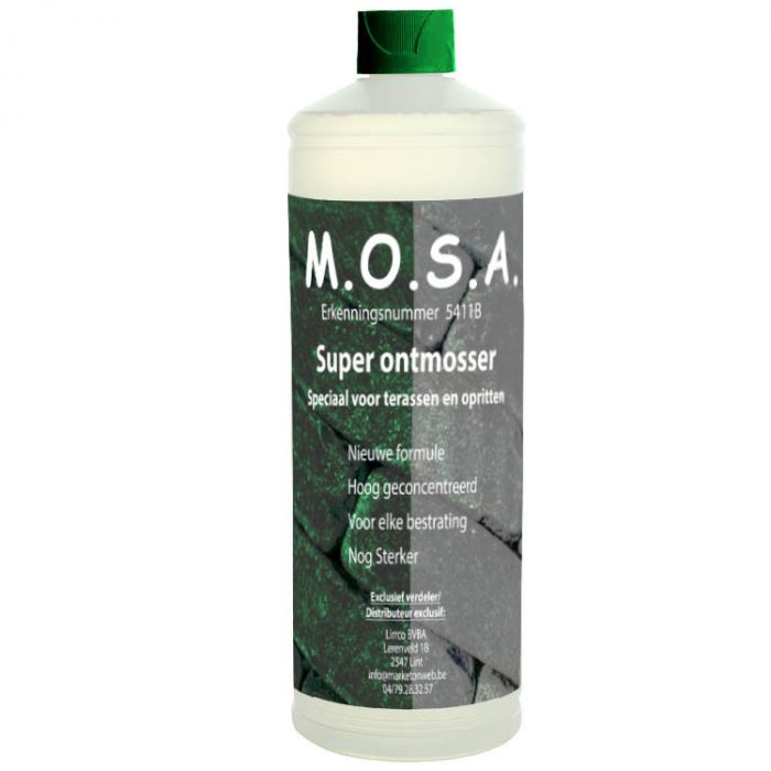 M.O.S.A. produit anti-mousse pour terrasse 1L