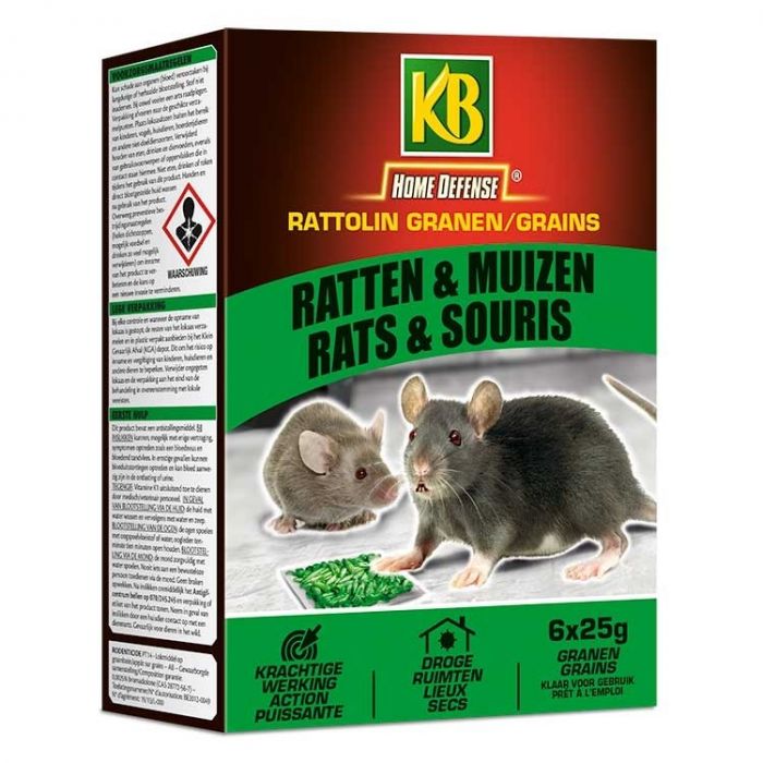 Raticide/Souricide Souris et Rats – Mort aux Rats Puissant pour