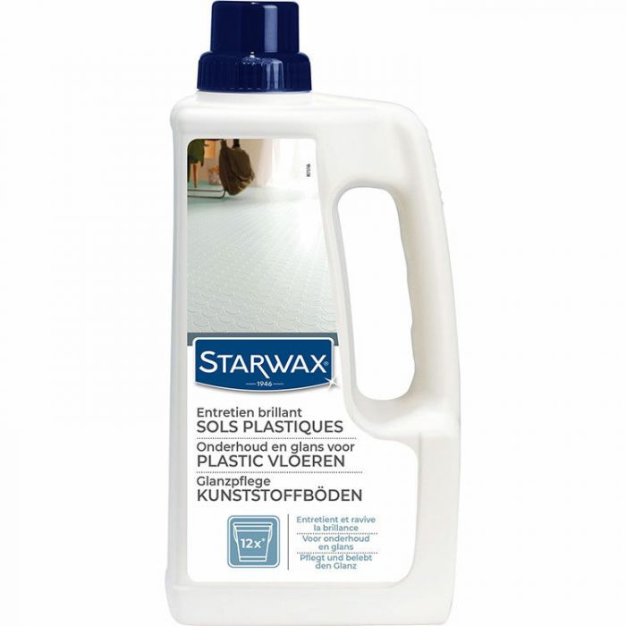 Shampooing brillant pour sols pvc et linoléum Starwax, 1 litre
